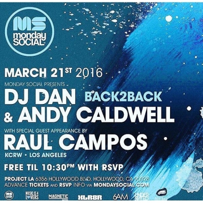 Mondays are the new Saturday! Join us tonight for a very special @mondaysocial ft Dj Dan b2b Andy Caldwell

VIP: 201.452.8163 | vip@projectclubla.com