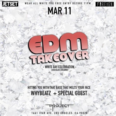 Cheers to the freakin' weekend! Let's go big at #ProjectFridays for the #Jetset EDM Takeover! #projectclubla 
VIP: 201.452.8163 | vip@projectclubla.com